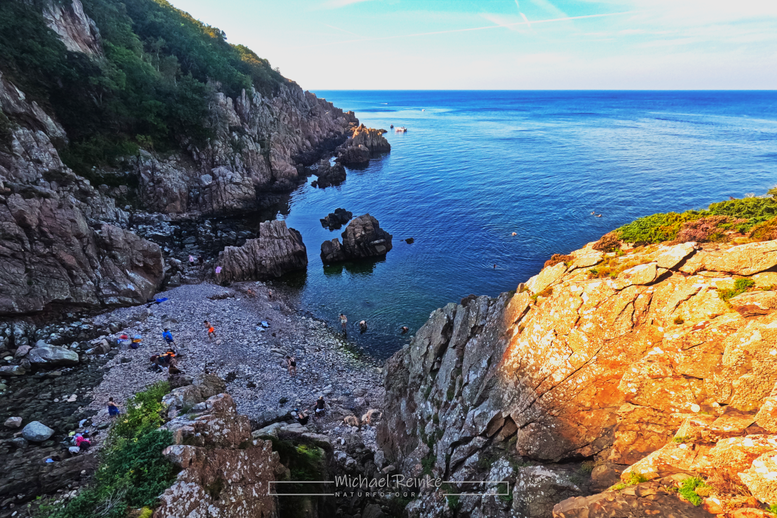 Badebucht Josefinelust, Skåne, Schweden